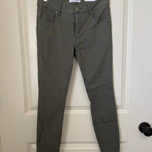 Ann Taylor Olive Green Leggings